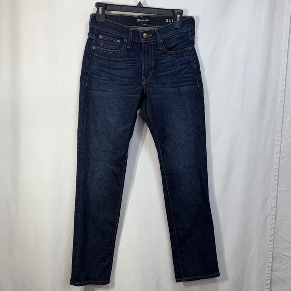 Madewell Denim - Madewell Women's Straight Leg Jeans - Dark Blue